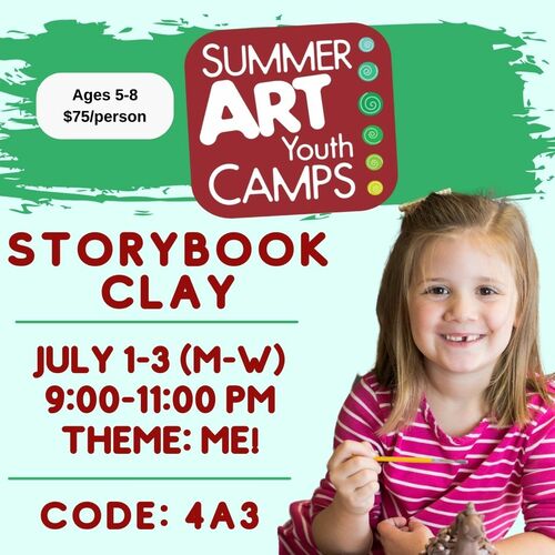 3 Day Clay Summer Camp–Storybook Clay