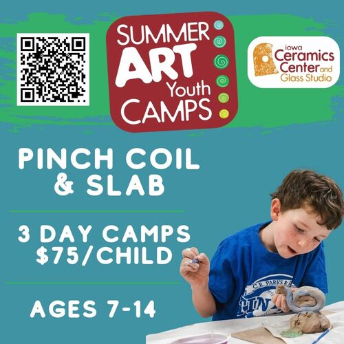 3 Day Clay Summer Camp–Pinch Coil & Slab