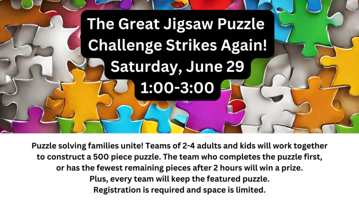The Great Jigsaw Puzzle Challenge Strikes Again!