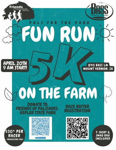 Pals for the Park: Fun Run 5k on the Farm! 