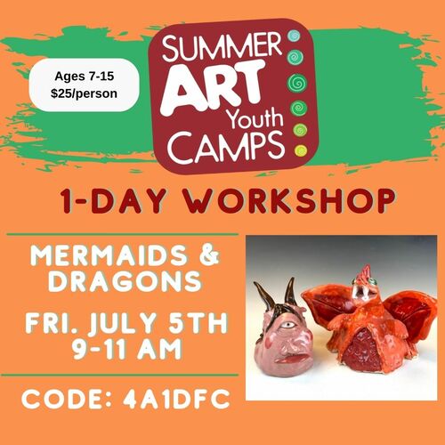 Clay Workshop Mermaids & Dragons