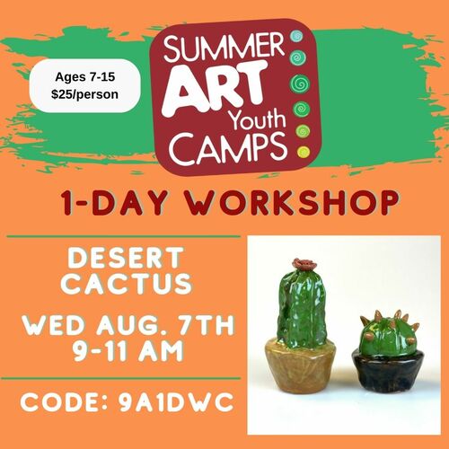 Clay Workshop Desert Cactus