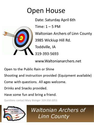 Waltonian Archers of Linn County Open House
