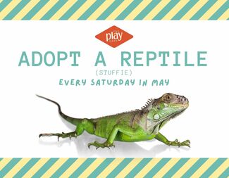 Adopt a Reptile (Stuffie) + Playtime