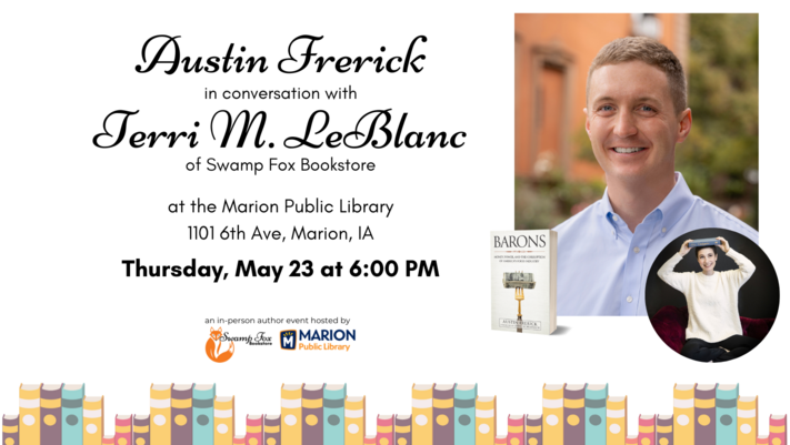 Austin Frerick in conversation with Terri M. LeBlanc