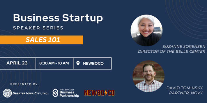 Business Startup Speaker Series: Sales 101 