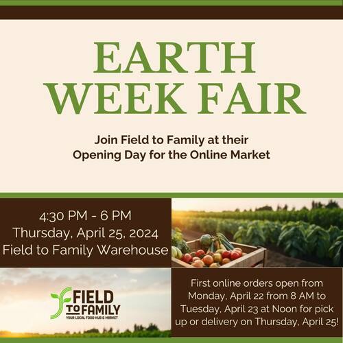 Earth Week Fair + Online Market Kick-Off