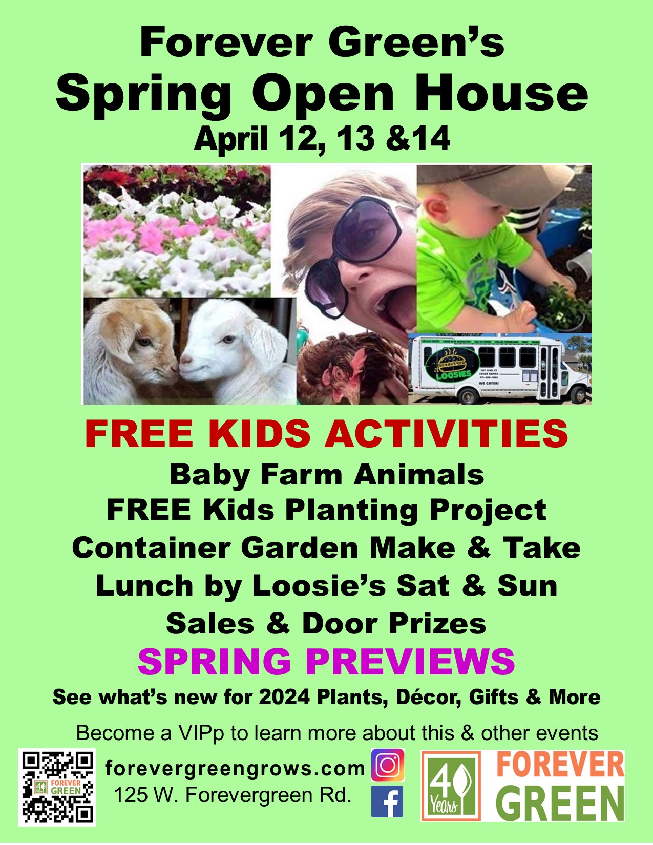 Forever Green's Spring Open House 