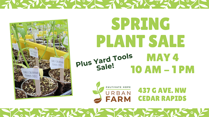 Cultivate Hope Spring Plant Sale