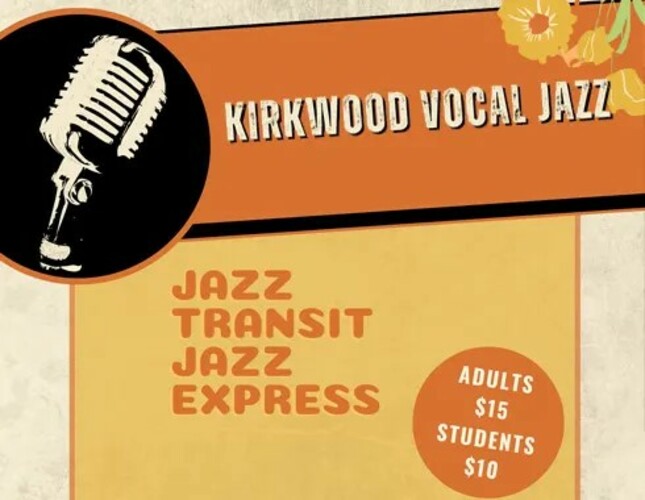 Kirkwood Vocal Jazz Transit Concert