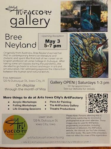 Bree Neyland Art Exhibit at The ArtiFactory