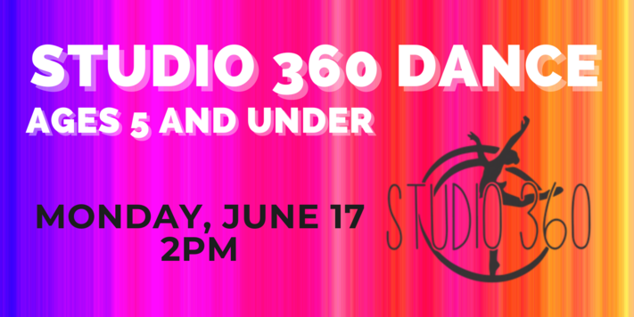 Studio 360 Dance Lesson (Ages 5 and under)