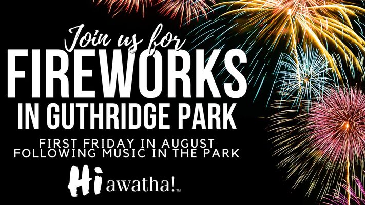 Fireworks in Guthridge Park