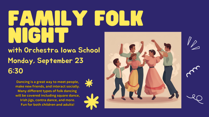 Family Folk Night with Orchestra Iowa School