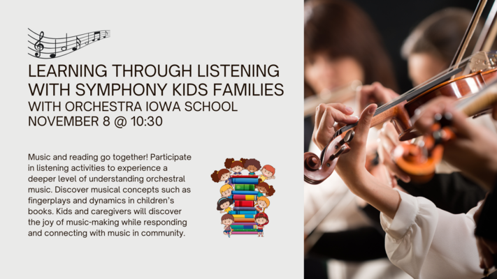 Learning Through Listening with Symphony Kids Families