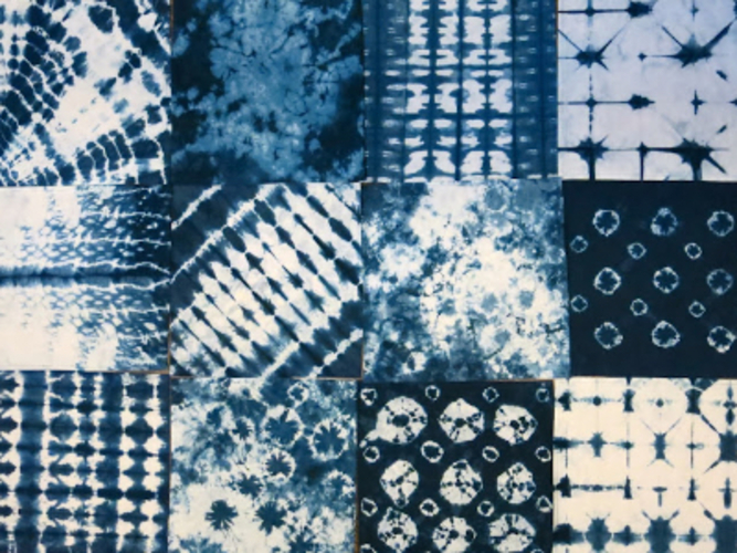 Japanese Art: Shibori Tie-Dye