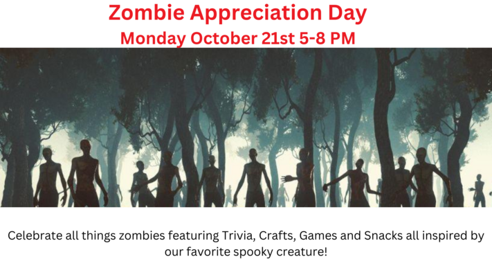 Celebrate all things zombies with us!