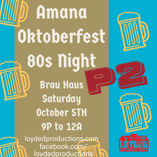 Amana Oktoberfest 80s Night