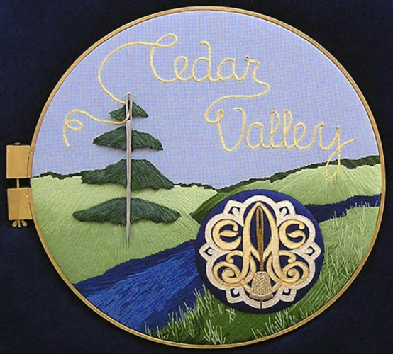 Cedar Valley Chapter of the Embroiderers' Guild of America February