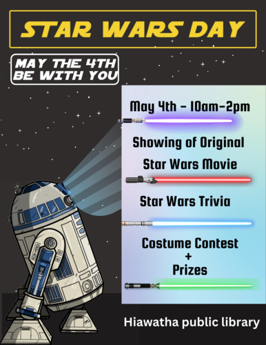 May the 4th be with you!