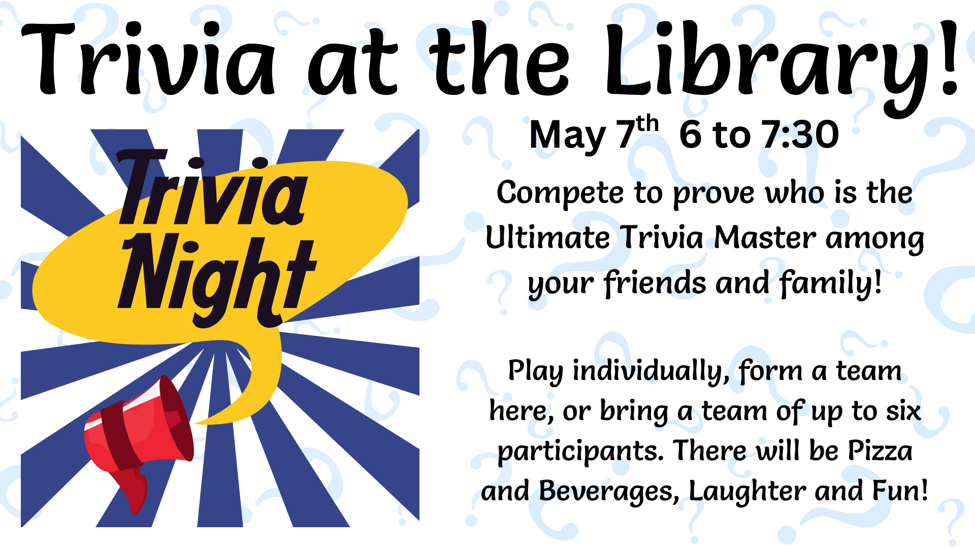 Trivia Library Event Trivia at the Library! | Hoopla