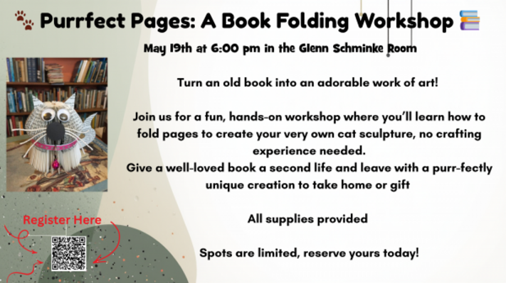 Purrfect Pages: A Book Folding Workshop