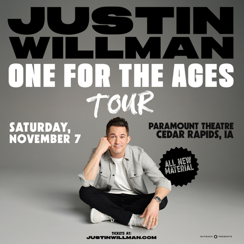  Justin Willman: One For The Ages Tour