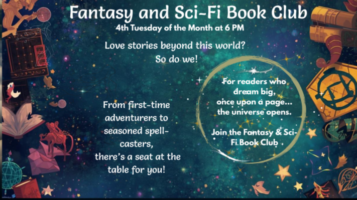 Fantasy and Sci-Fi Book Club - 4th Tuesday of the Month