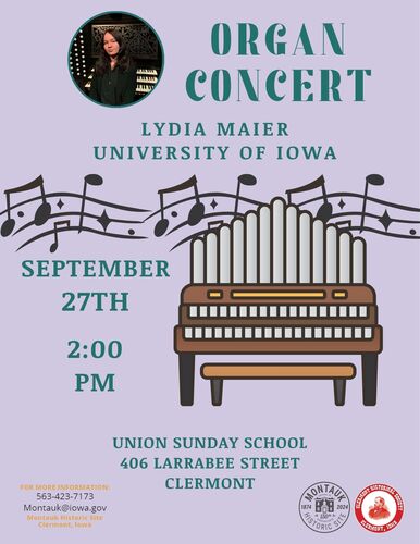 Organ Concert Featuring Lydia Maier