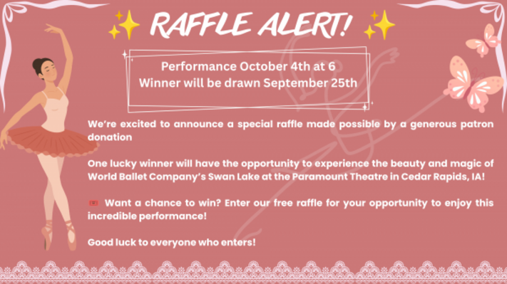 FREE RAFFLE ALERT!