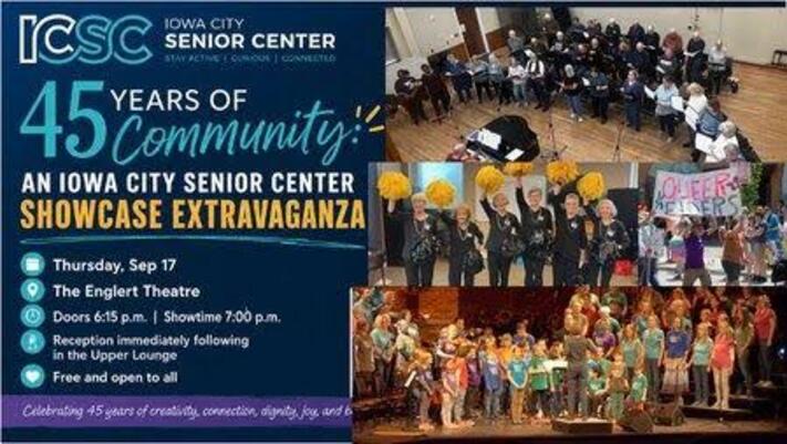 45 Years of Community: An Iowa City Senior Center Showcase Extravaganza