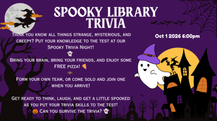 Spooky Library Trivia