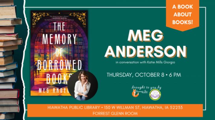 Author Meg Anderson