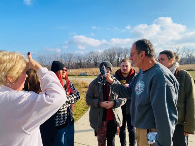 Bird Banding at the Barn
