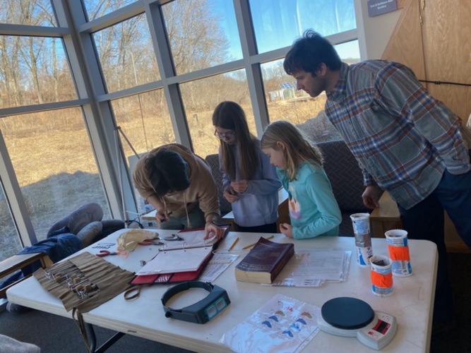 Bird Banding at the Barn