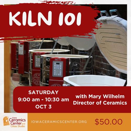 2026.10 Clay: Kiln 101- Sat- October 3- 9:00am