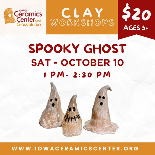 2026.10 Spooky Ghosts- Sat- October 10- 1:00 pm - 2:30 pm