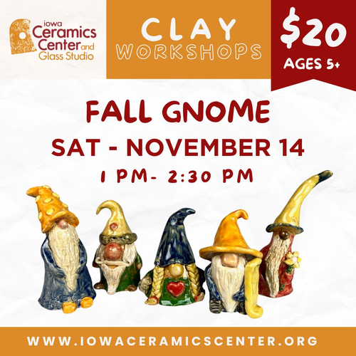2026.11 Fall Gnome- Sat- November 14- 1:00 pm - 2:30 pm