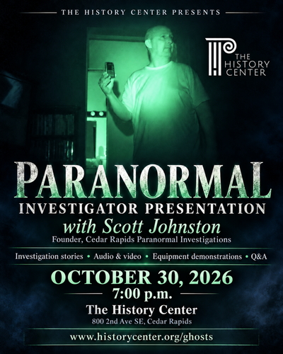 Paranormal Investigator - Scott Johnston