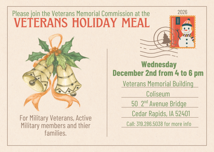 Annual Veterans Holiday Meal
