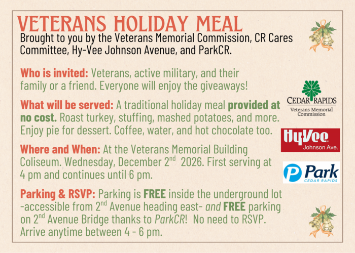 Annual Veterans Holiday Meal