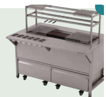 Robata Griller - Gas/charcoal Operated