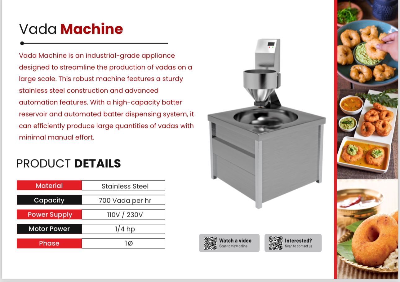 Adisil a Products of Chandran Steels Unveils Advanced Vada Making Machine for Large-Scale Production