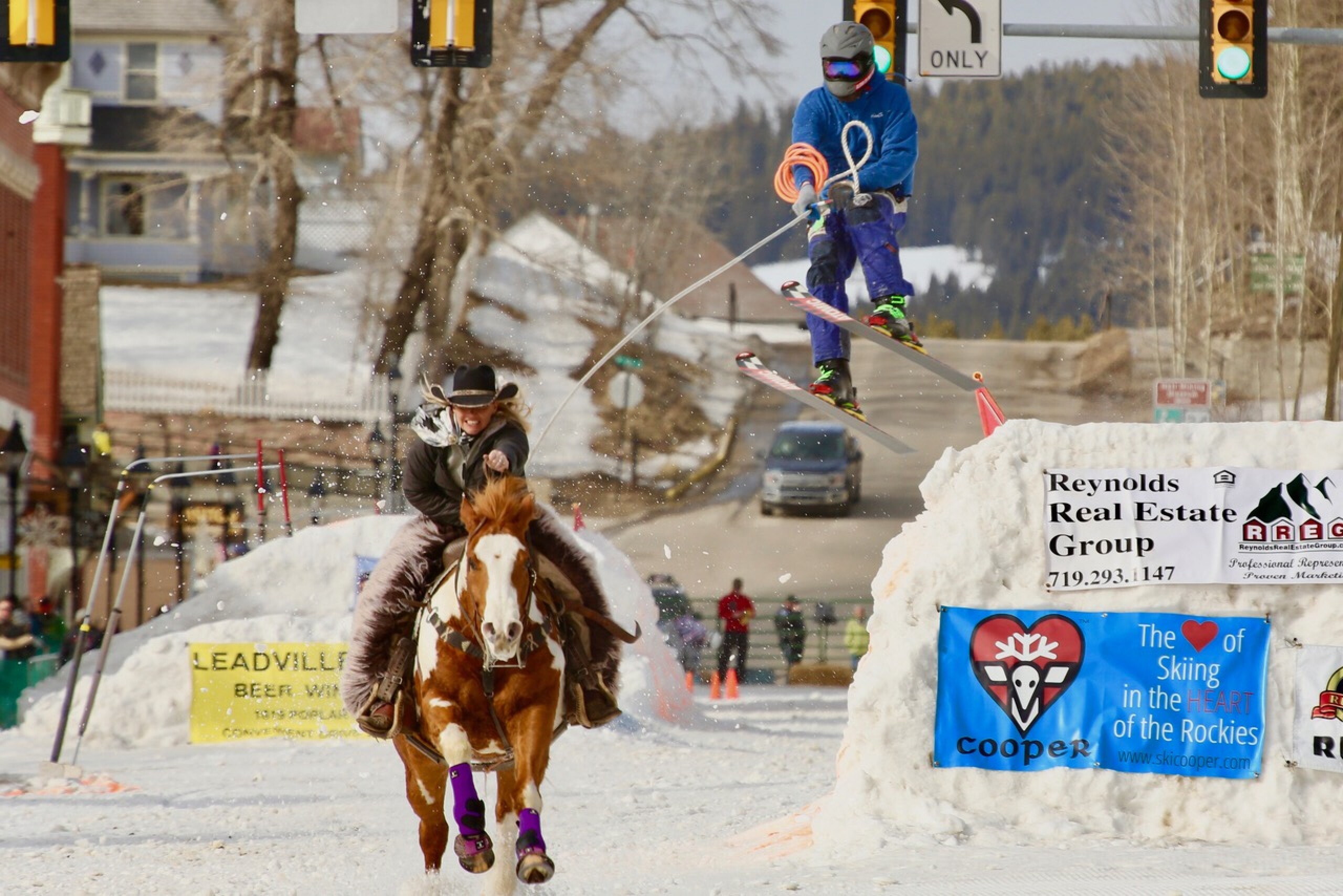 Leadville Colorado Ski Joring: A High-Flying Winter Adventure