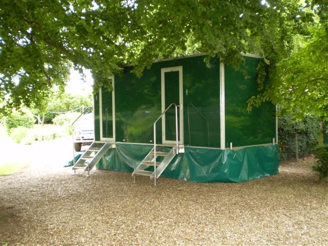 Portable Shower Hire in Wakefield