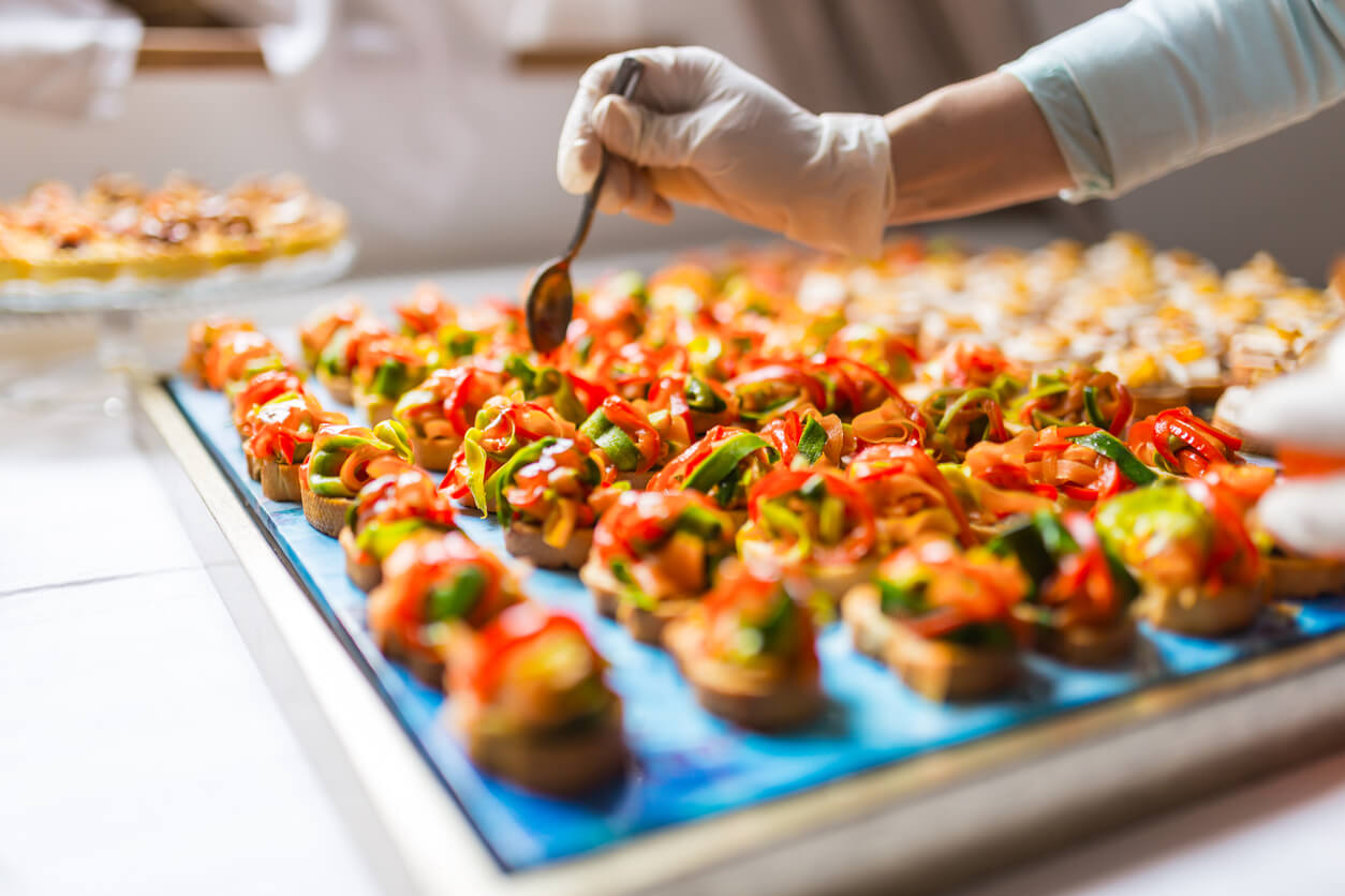 Canapes in London