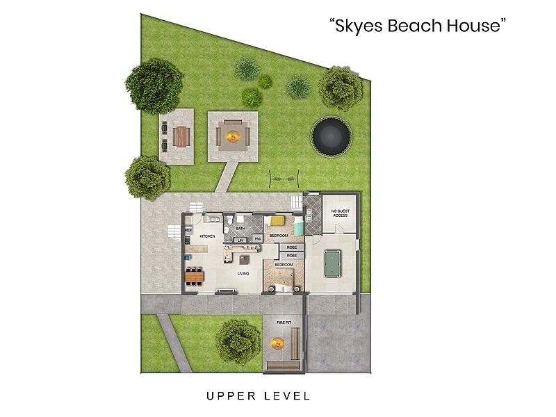 Floor plan: upstairs