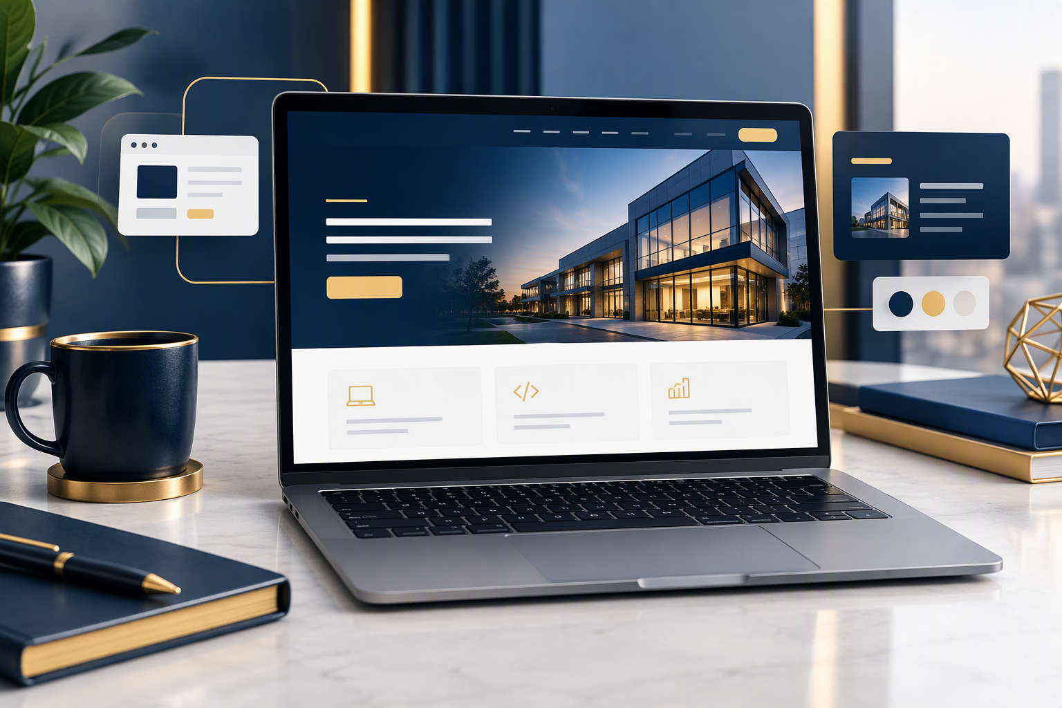 Website design and development