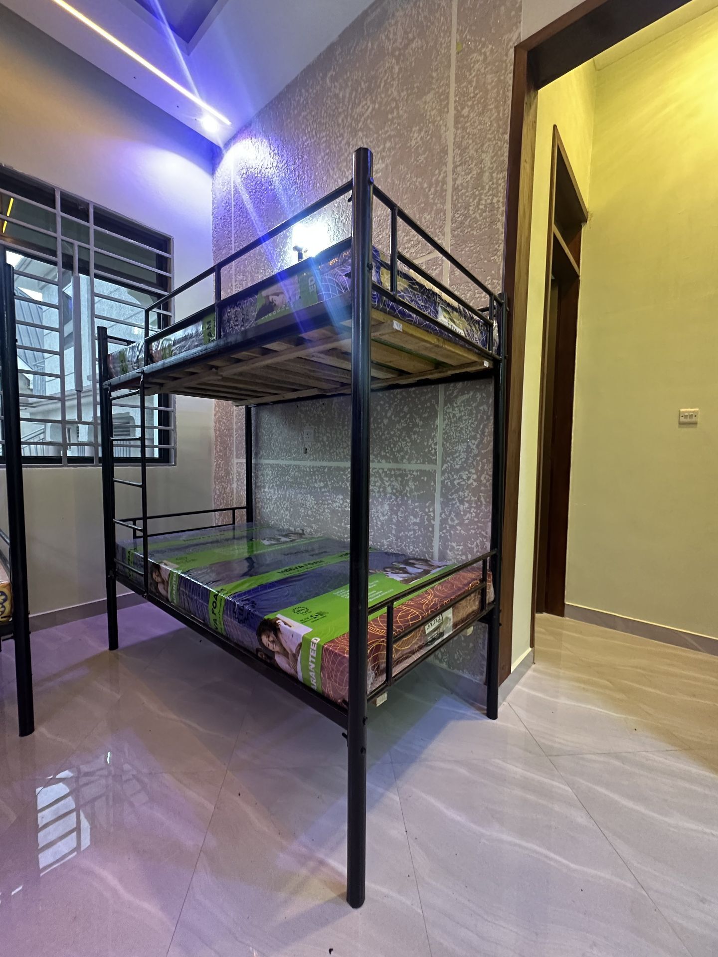 Bunk bed room at Rafiki Hostels