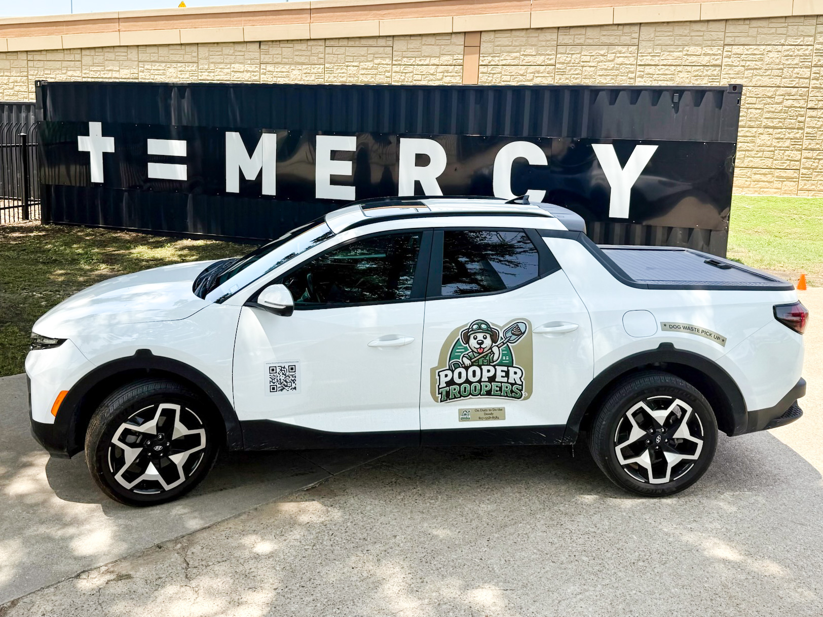 Pooper Troopers service vehicle